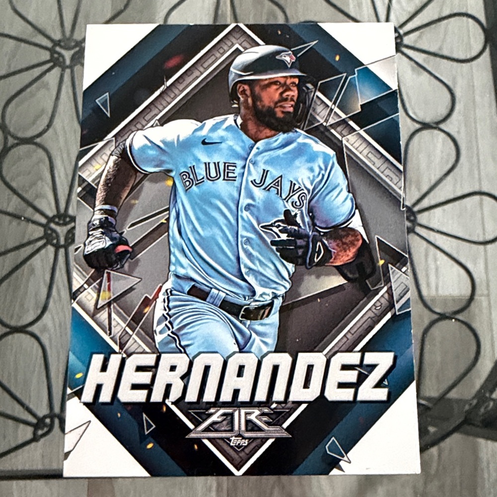 Teoscar Hernandez 2022 Topps Toronto Blue Jays Baseball Card